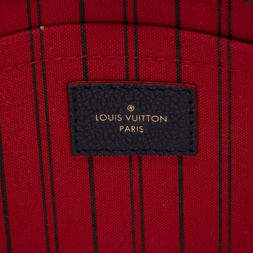 Louis Vuitton Monogram Empreinte Montaigne MM Satchel