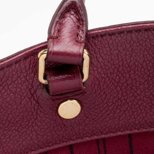 Louis Vuitton Monogram Empreinte Montaigne MM Satchel