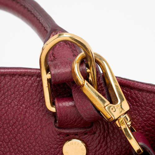 Louis Vuitton Monogram Empreinte Montaigne MM Satchel