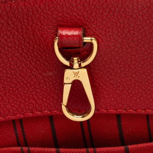 Louis Vuitton Monogram Empreinte Montaigne MM Satchel