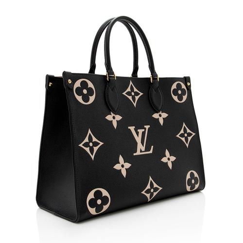 Louis Vuitton Giant Monogram Empreinte Onthego MM Tote