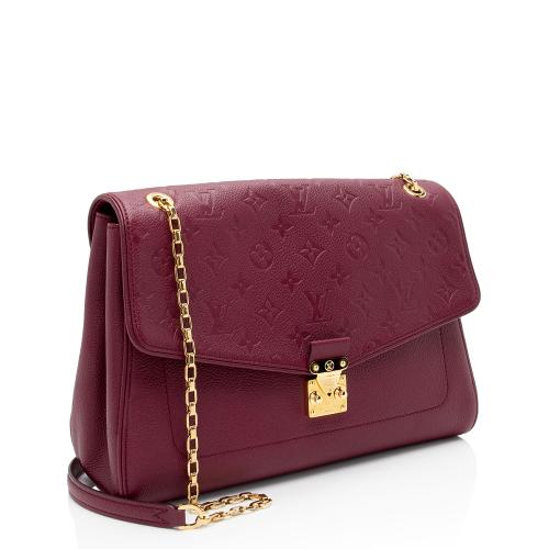 Louis Vuitton Monogram Empreinte Saint Germain MM Shoulder Bag