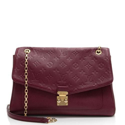 Louis Vuitton Monogram Empreinte Saint Germain MM Shoulder Bag