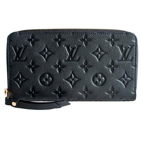 Louis Vuitton Monogram Empreinte Secret Long Zip Wallet