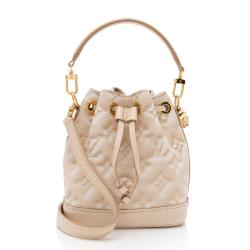 Louis Vuitton Monogram Empreinte Summer Stardust Nano Noe Shoulder Bag