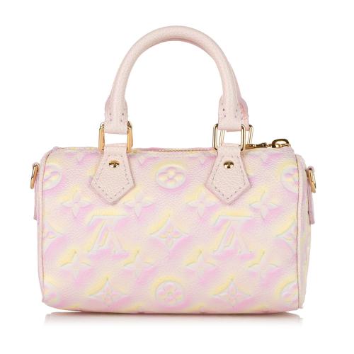 Louis Vuitton Monogram Empreinte Summer Stardust Nano Speedy