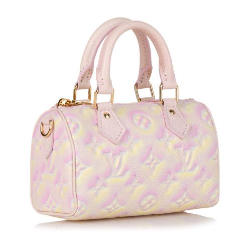 Louis Vuitton Monogram Empreinte Summer Stardust Nano Speedy