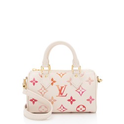 Louis Vuitton Monogram Empreinte Sunrise Nano Speedy Satchel