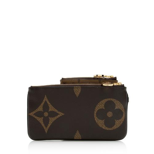 Louis Vuitton Giant Monogram Canvas Trio Pouch