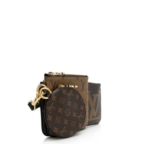 Louis Vuitton Giant Monogram Canvas Trio Pouch