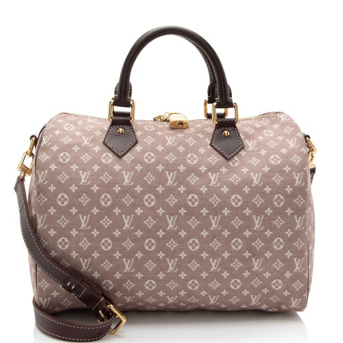 Louis Vuitton Monogram Idylle Speedy Bandouliere 30 Satchel