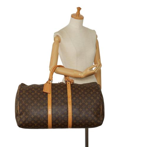 Louis Vuitton Monogram Keepall 55