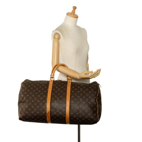 Louis Vuitton Monogram Keepall 55