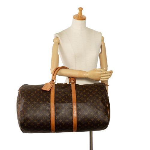 Louis Vuitton Monogram Keepall 55