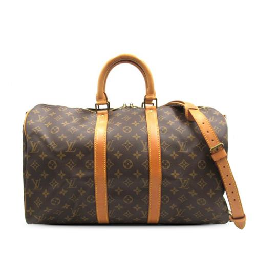 Louis Vuitton Monogram Keepall Bandouliere 45