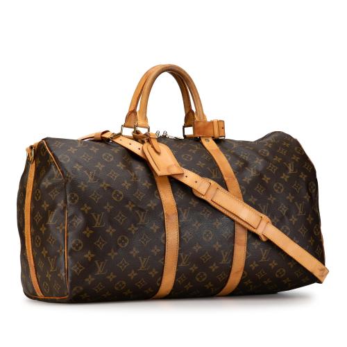 Louis Vuitton Monogram Keepall Bandouliere 50