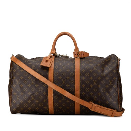 Louis Vuitton Monogram Keepall Bandouliere 55