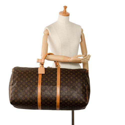 Louis Vuitton Monogram Keepall Bandouliere 60