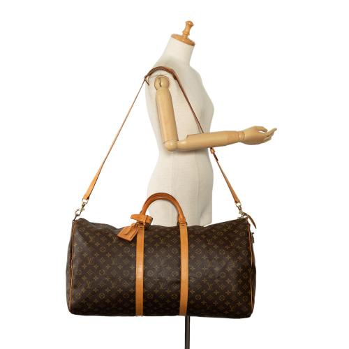 Louis Vuitton Monogram Keepall Bandouliere 60