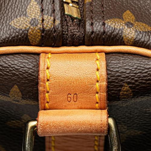 Louis Vuitton Monogram Keepall Bandouliere 60