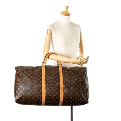 Louis Vuitton Monogram Keepall Bandouliere 60