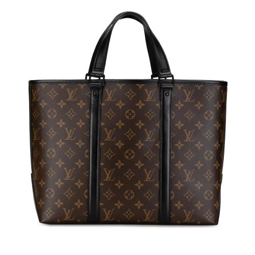 Louis Vuitton Monogram Macassar Week-End Tote PM