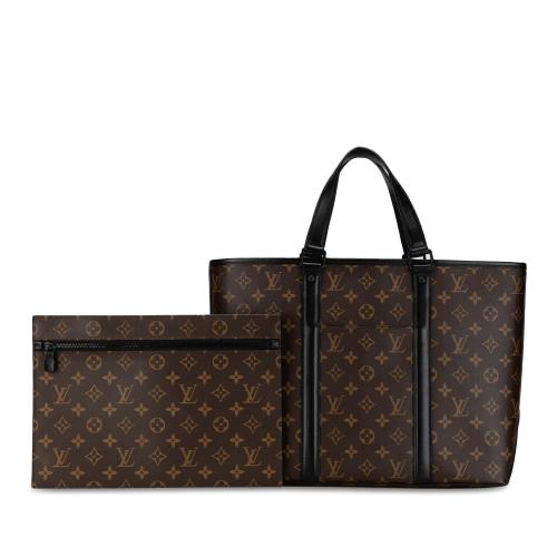 Louis Vuitton Monogram Macassar Week-End Tote PM