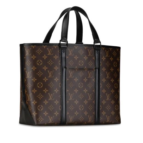 Louis Vuitton Monogram Macassar Week-End Tote PM