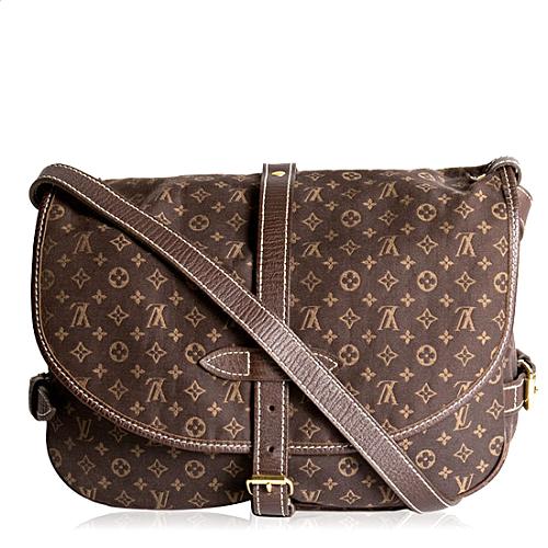 Louis Vuitton Monogram Mini Lin Saumur Shoulder Bag