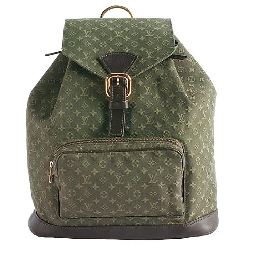 Louis Vuitton Monogram Mini Lin Montsouris GM Backpack