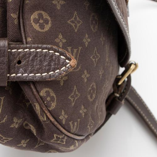 Louis Vuitton Monogram Mini Lin Saumur 30 Messenger