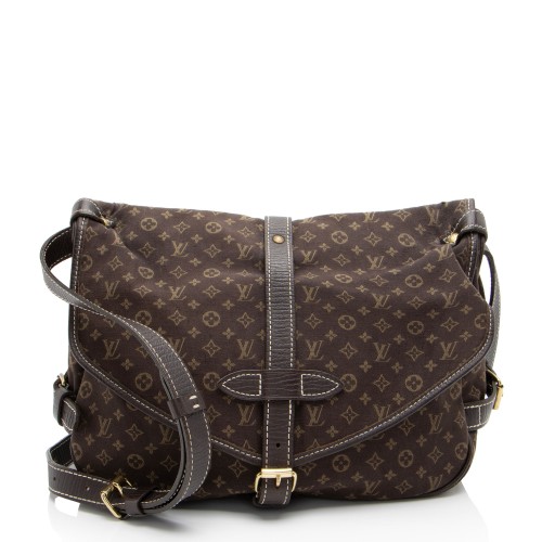 Louis Vuitton Monogram Mini Lin Saumur 30 Messenger