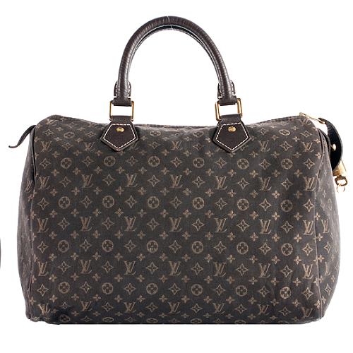 Louis Vuitton Monogram Mini Lin Speedy 30 Satchel