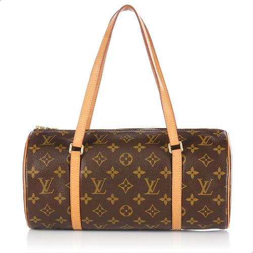 Louis Vuitton Monogram Canvas Papillon 30 Satchel