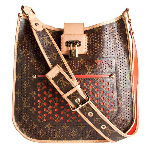 Louis Vuitton Limited Edition Monogram Perforated Musette Shoulder Bag