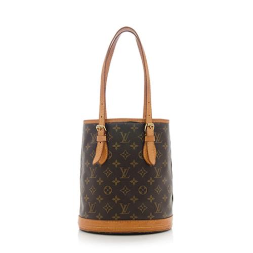 Louis Vuitton Monogram Canvas Petit Bucket Tote