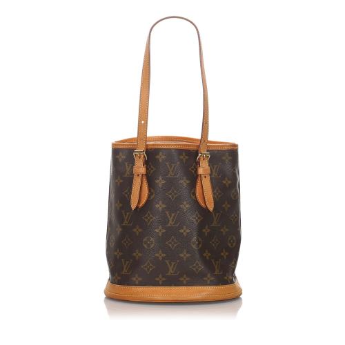 Louis Vuitton Monogram Canvas Petit Bucket Tote