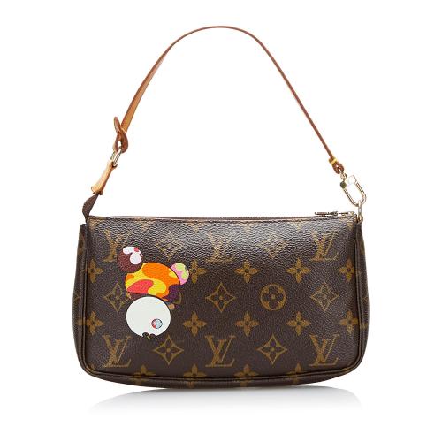 Louis Vuitton Monogram Pochette Accessoires Takashi Murakami Panda