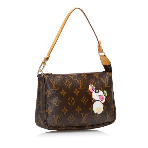 Louis Vuitton Monogram Pochette Accessoires Takashi Murakami Panda