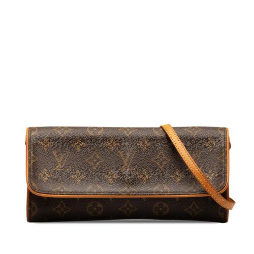 Louis Vuitton Monogram Pochette Twin GM