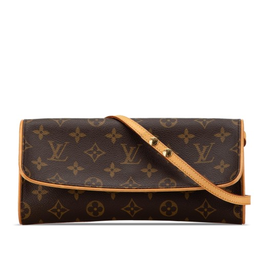 Louis Vuitton Monogram Pochette Twin GM