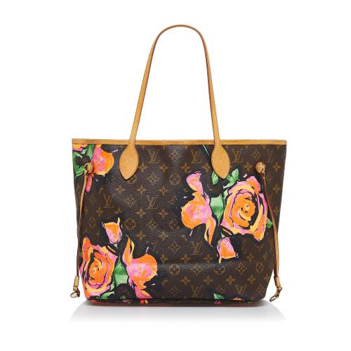 Louis Vuitton Monogram Roses Neverfull MM