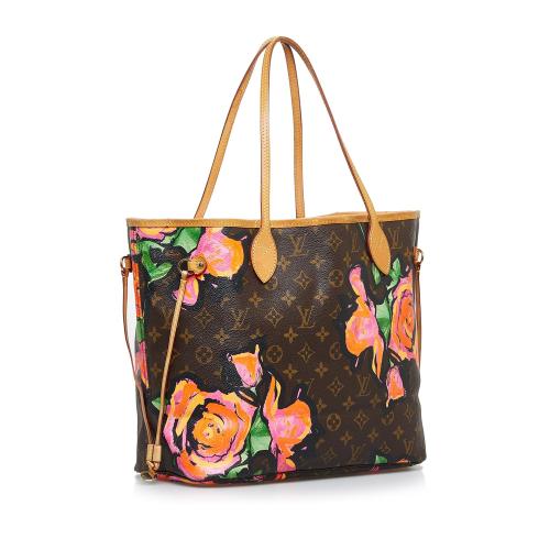 Louis Vuitton Monogram Roses Neverfull MM