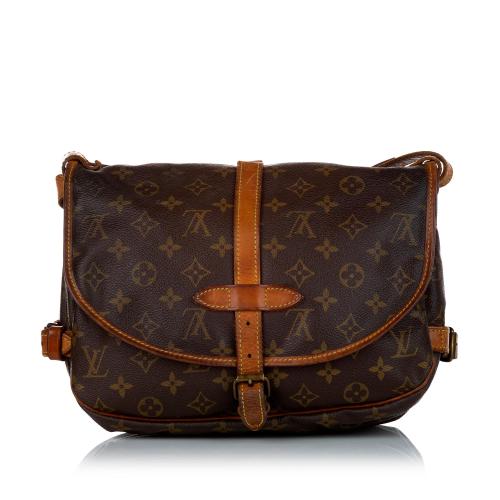 Louis Vuitton Monogram Saumur 25