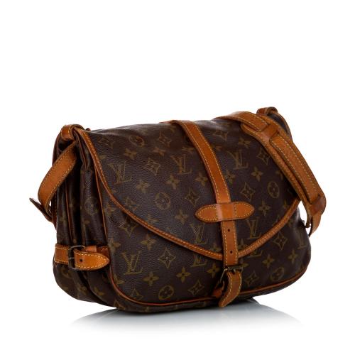 Louis Vuitton Monogram Saumur 25