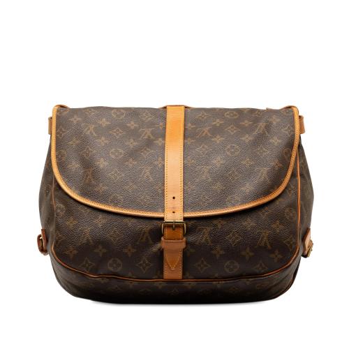 Louis Vuitton Monogram Saumur 35