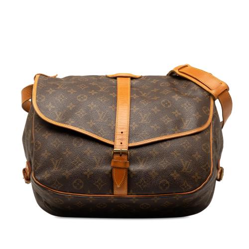 Louis Vuitton Monogram Saumur 35