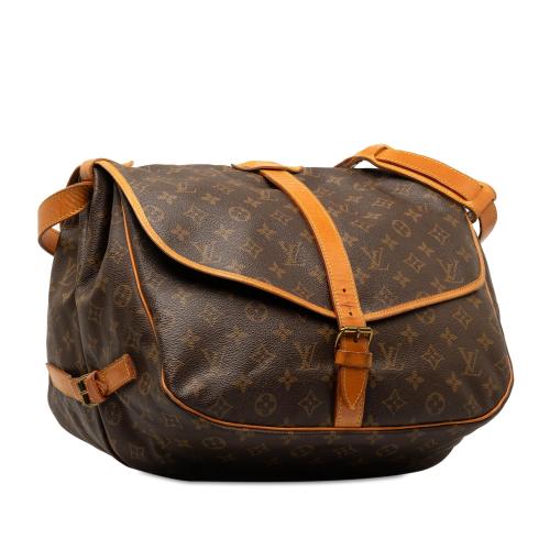 Louis Vuitton Monogram Saumur 35