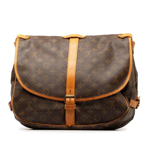 Louis Vuitton Monogram Saumur 35