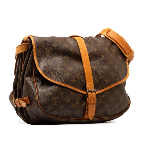 Louis Vuitton Monogram Saumur 35